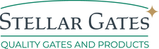 The logo of Stellar Gates, a gate distribution company