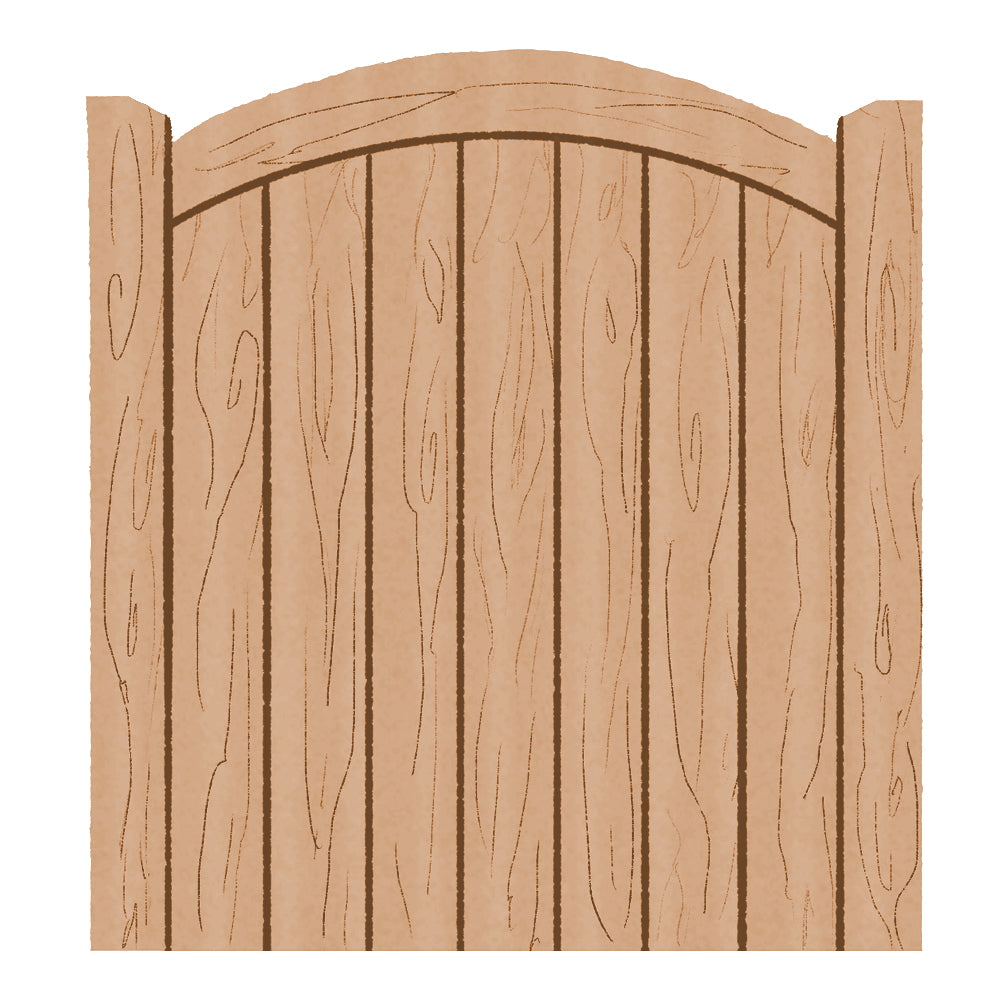 Hardwood Garden Gate in a Lymm Design