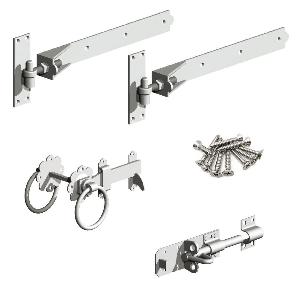 Single Gate Adjustable Hinge Kit