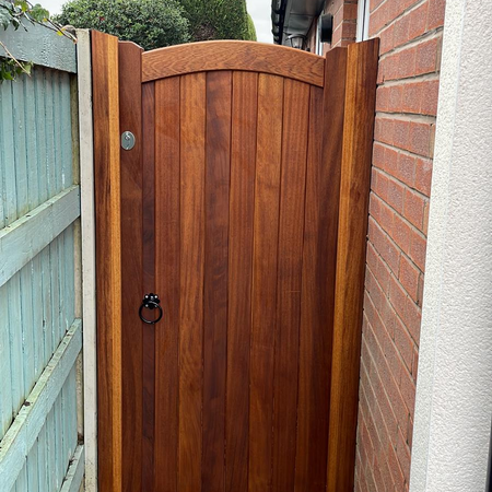 Wooden Side Gate Safety