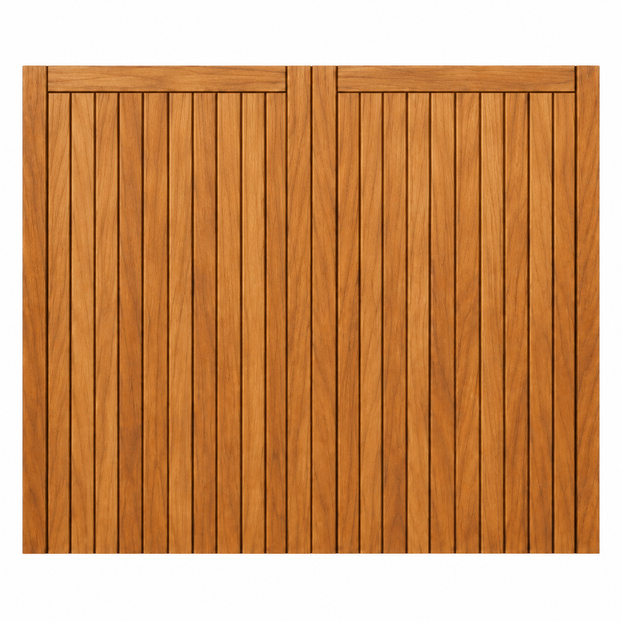 Hardwood Garage Doors - Village Design