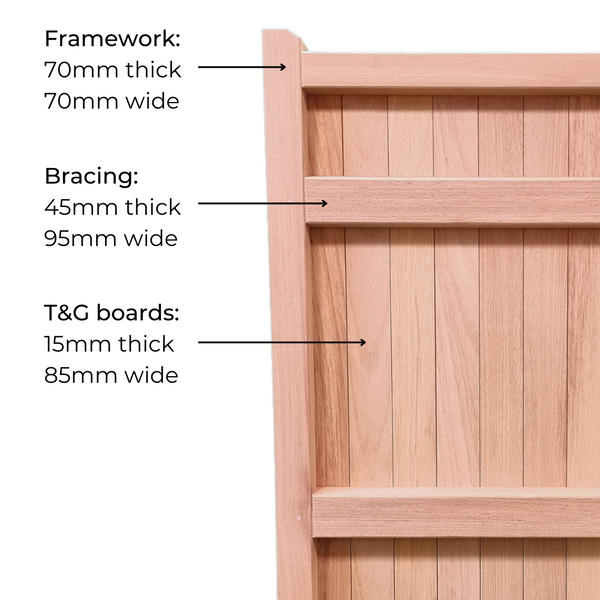 Hardwood Sliding Gates - Cheshire Design - Stellar Gates