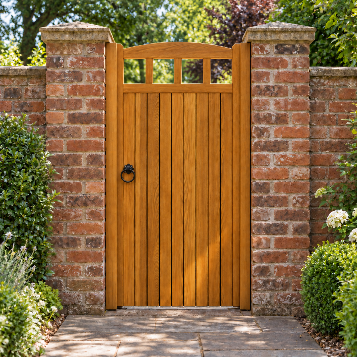 Hardwood Side Gate - Lancashire Design