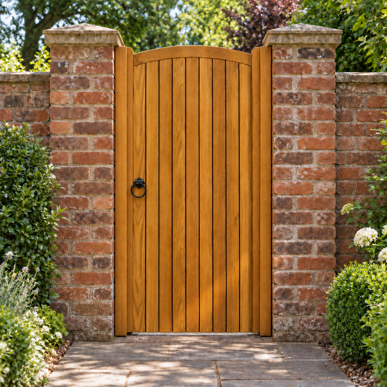 Hardwood Side Gate - Lymm Design
