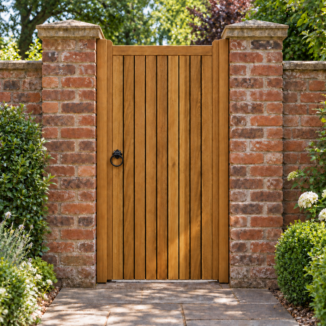 Hardwood Side Gate - Village Design