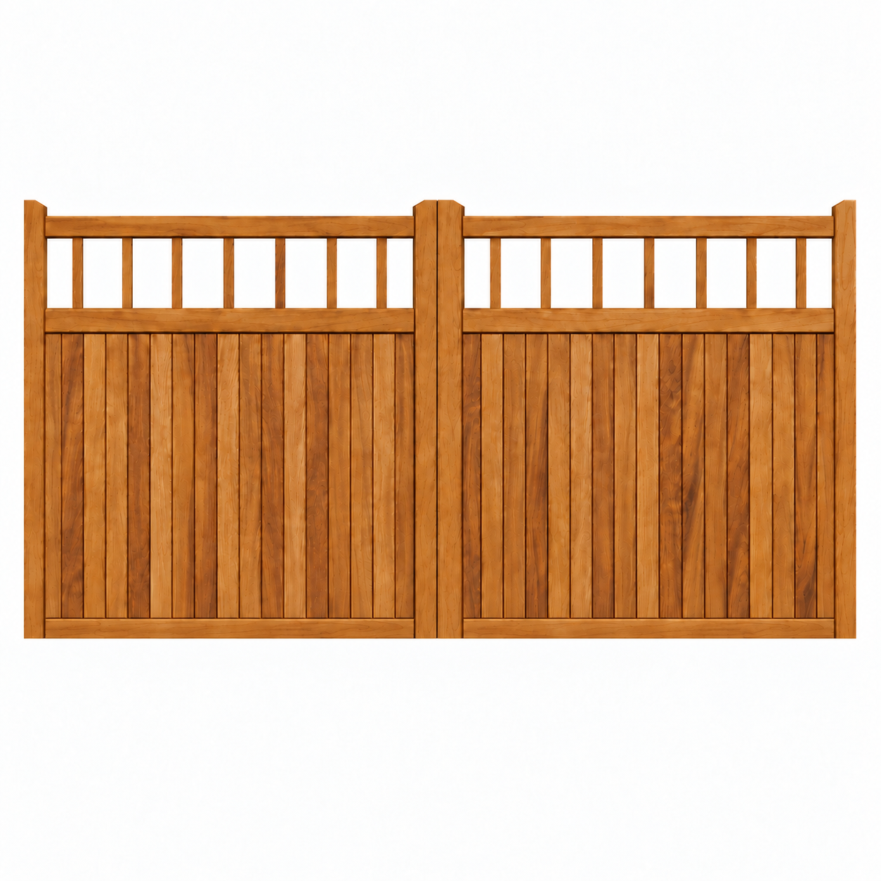 Hardwood Sliding Gates - Cheshire Design