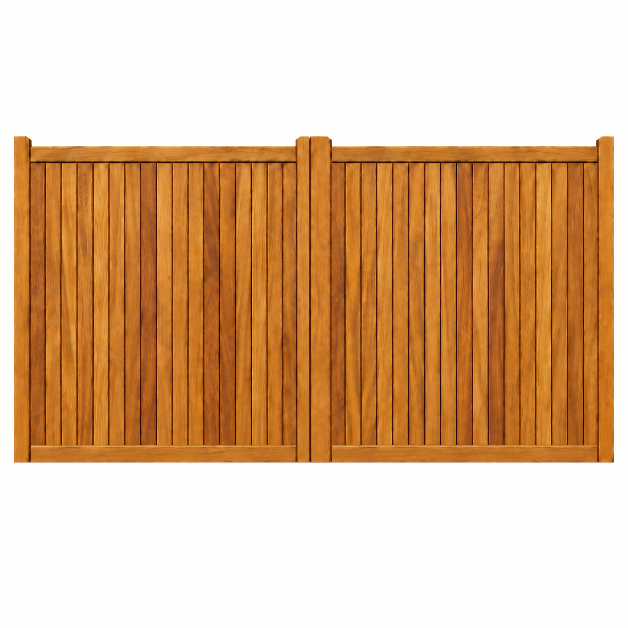 Hardwood Sliding Gates - Village Design