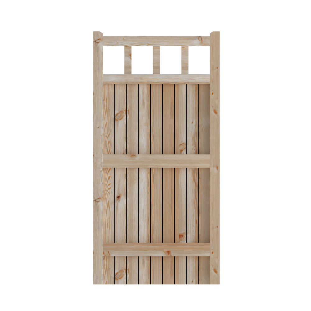 Wooden Side Gate - Cheshire Design