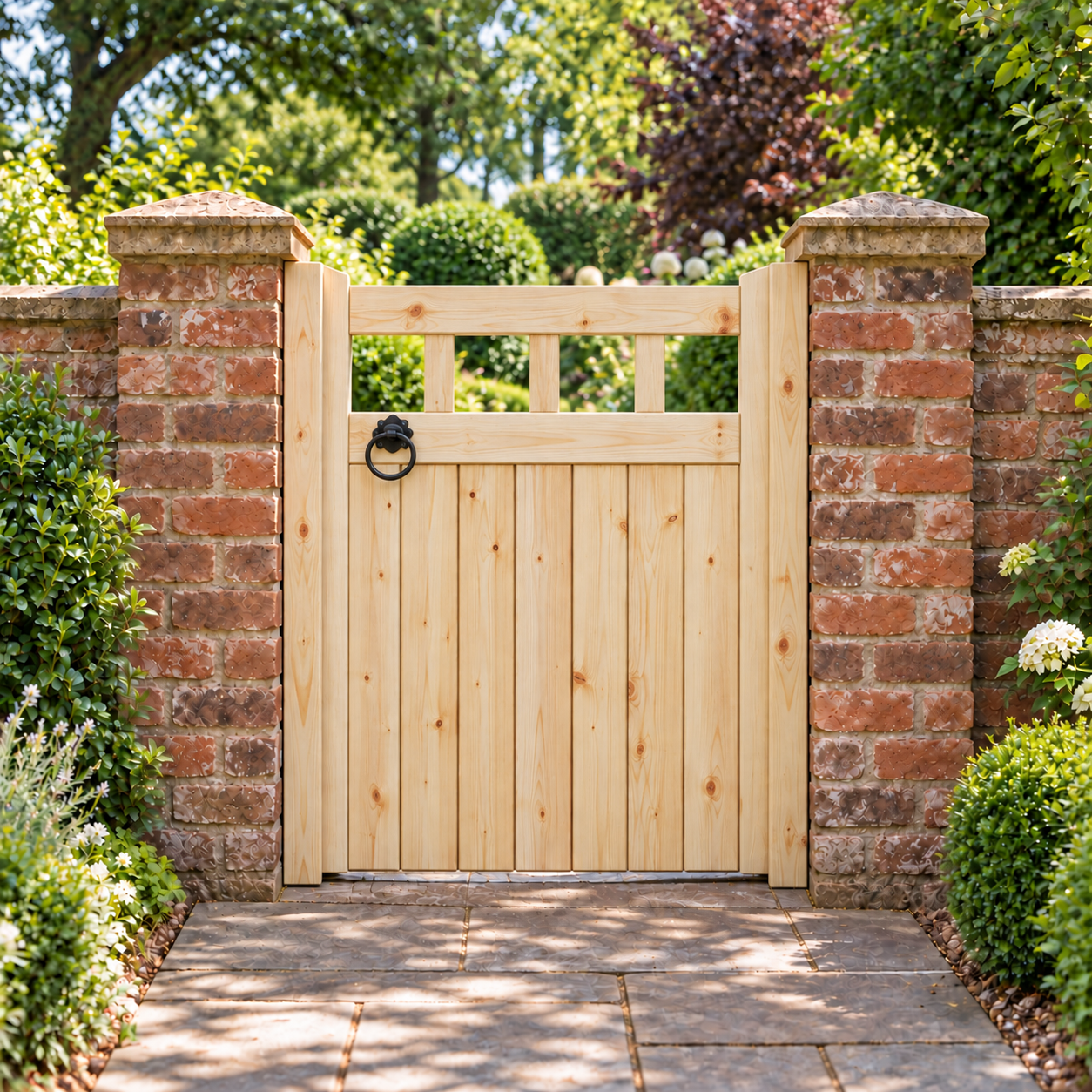 Wooden Garden Gate - Cheshire Design