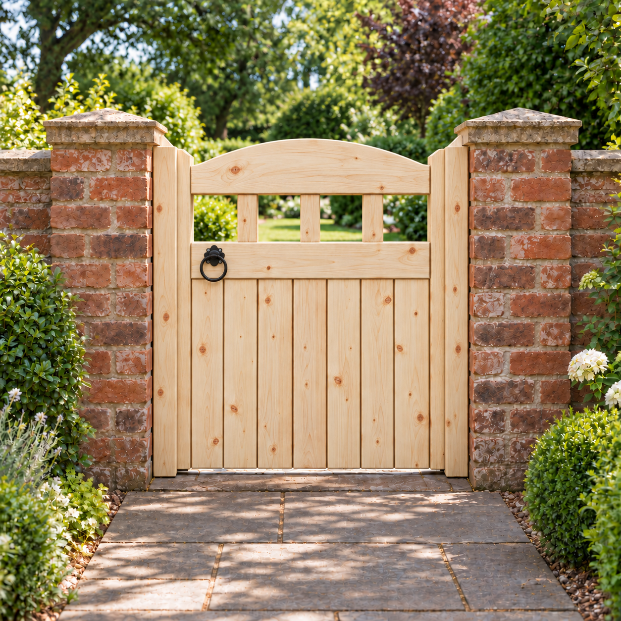 Wooden Garden Gate - Lancashire Design
