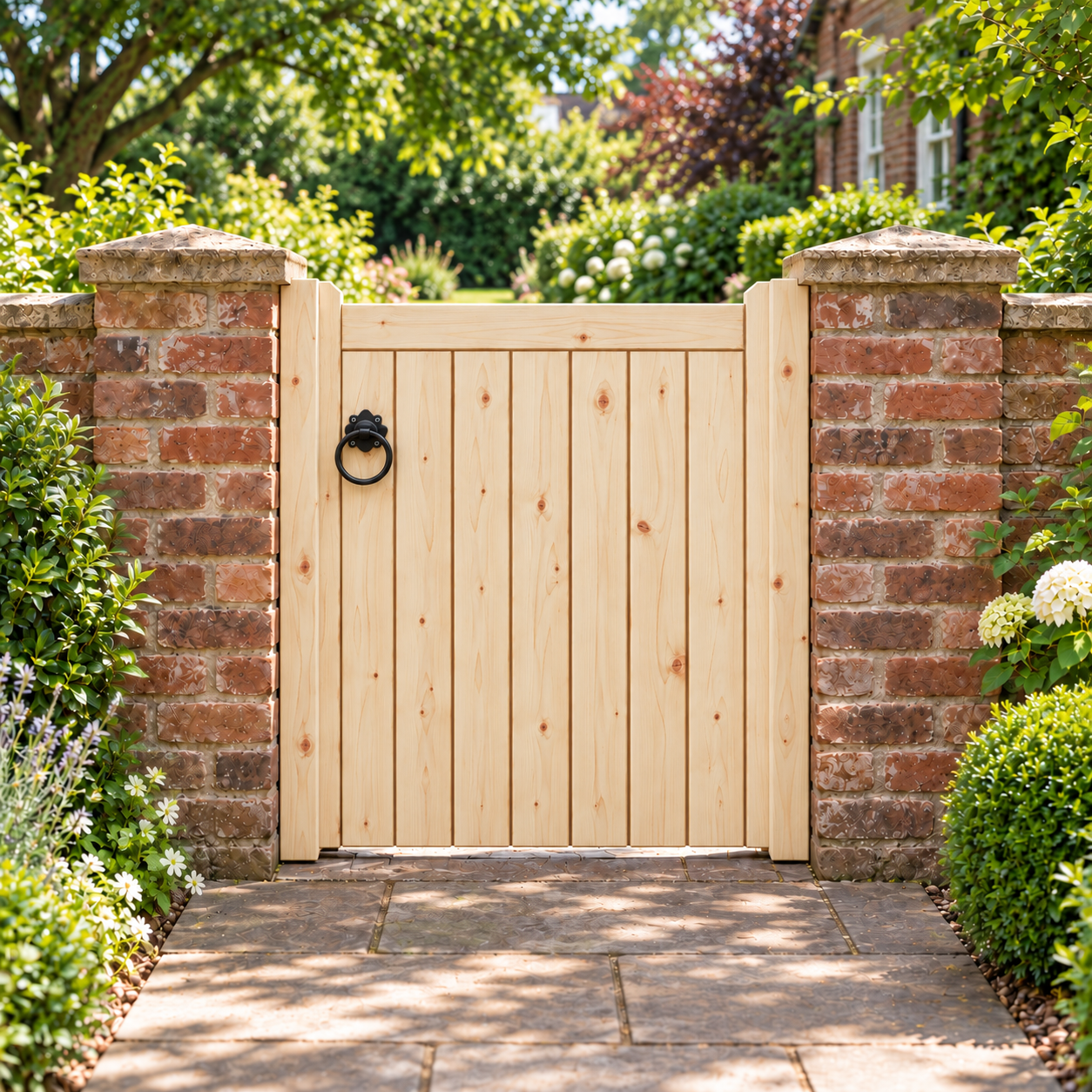 Wooden Garden Gate - Village Design