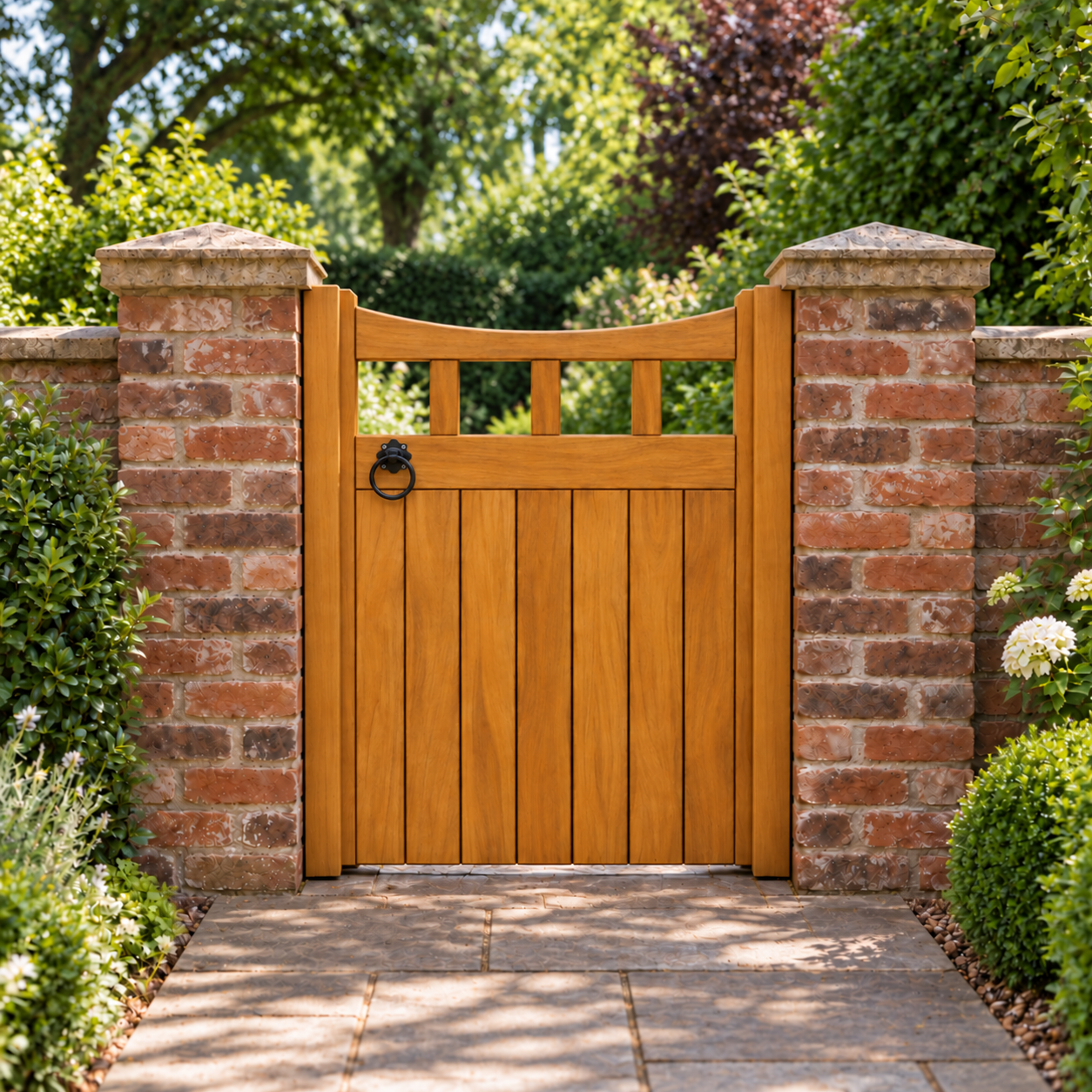 Hardwood Garden Gate - Birchwood Design