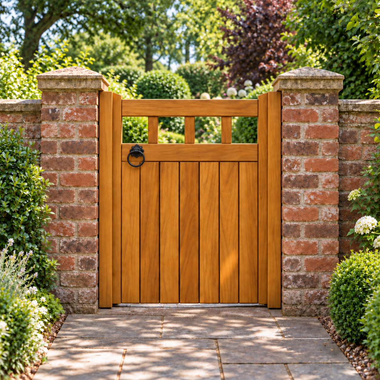 Hardwood Garden Gate - Cheshire Design