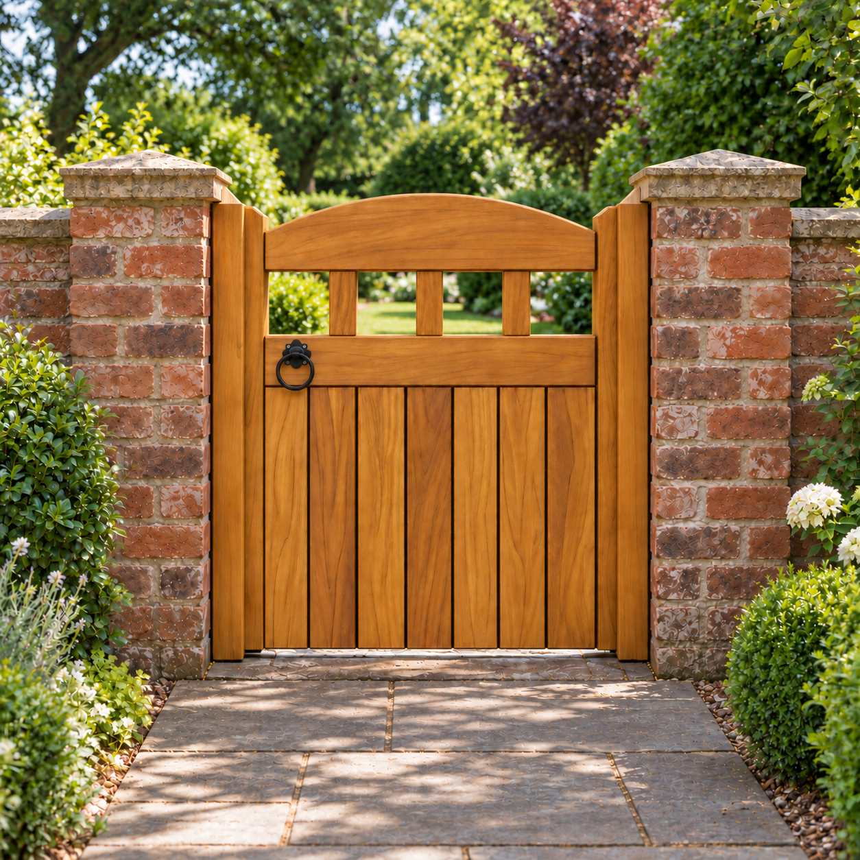 Hardwood Garden Gate - Lancashire Design