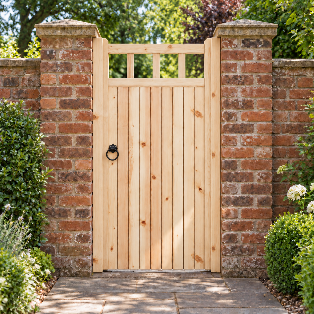 Wooden Side Gate - Cheshire Design