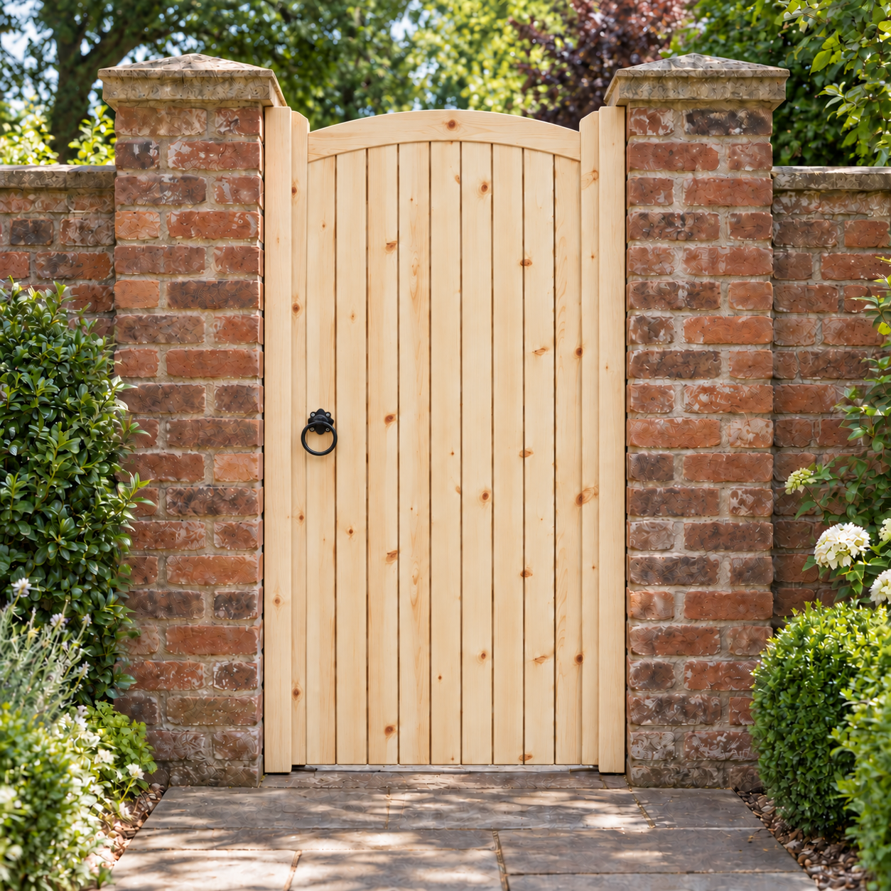 Wooden Side Gate - Lymm Design