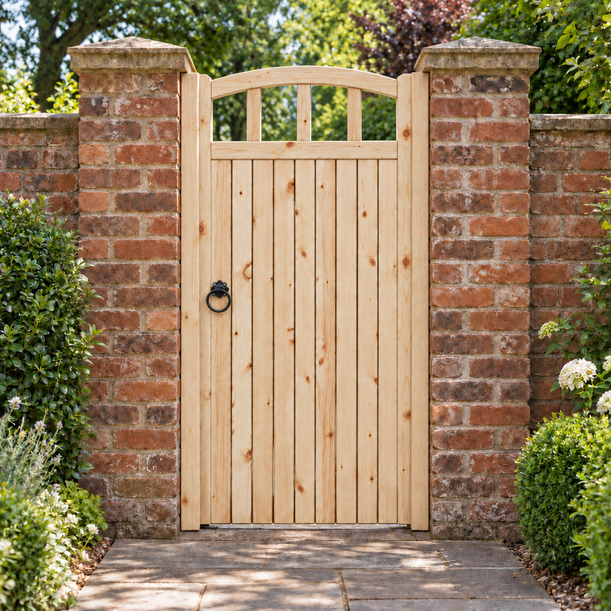 Wooden Side Gate - Tarporley Design