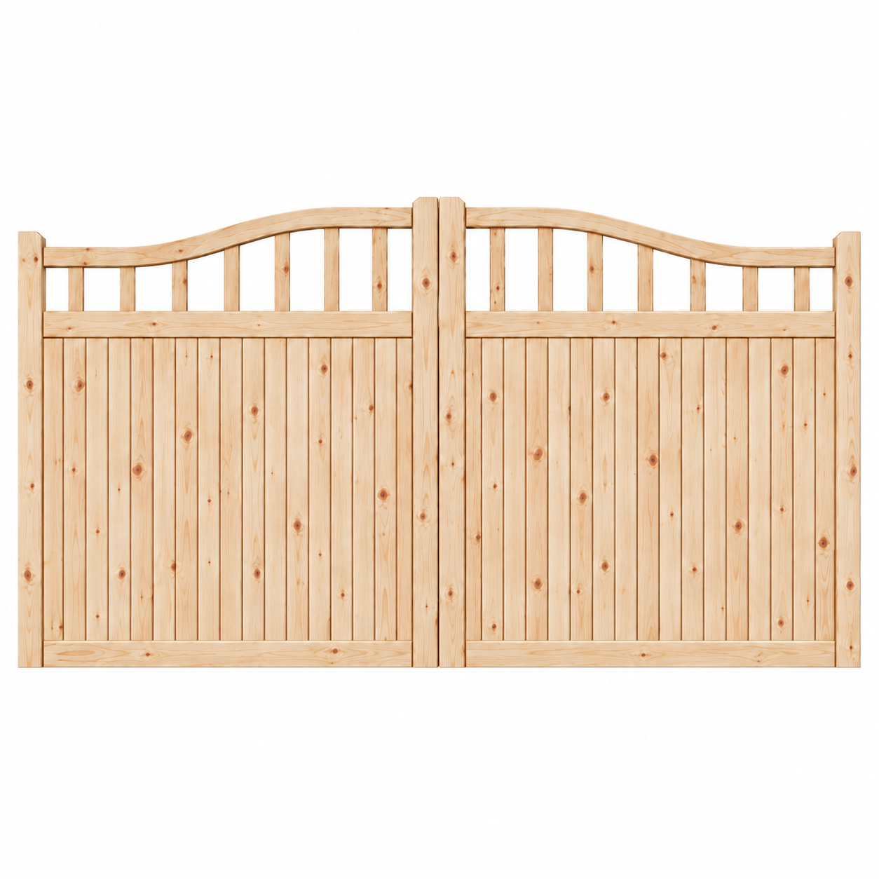 Wooden Sliding Gates - Chester Design