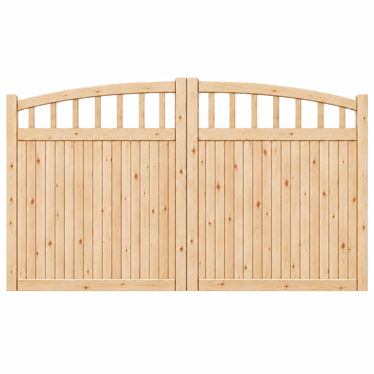 Wooden Sliding Gates - Tarporley Design
