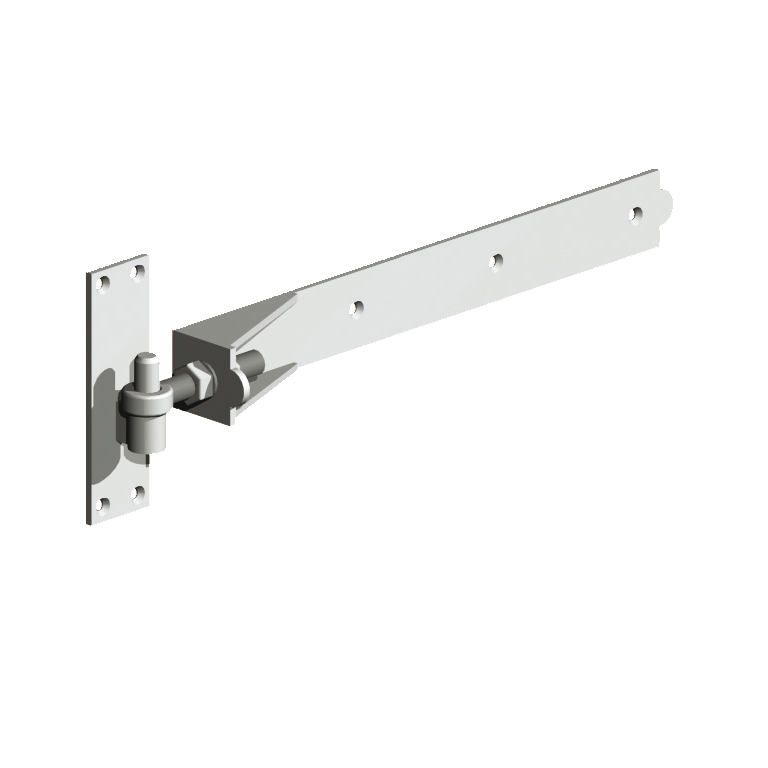 Adjustable Hook and Band Hinges Galvanised