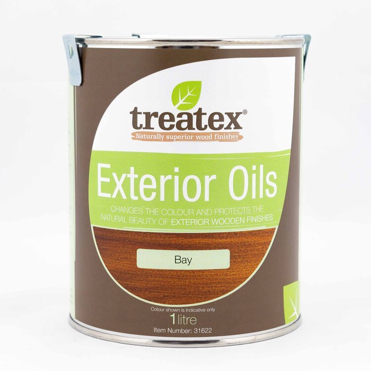 Treatex Exterior Oils - Bay - 1 Litre Tin