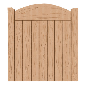 Hardwood Garden Gate in an Appleton Design