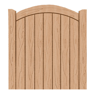 Hardwood Garden Gate in a Lymm Design