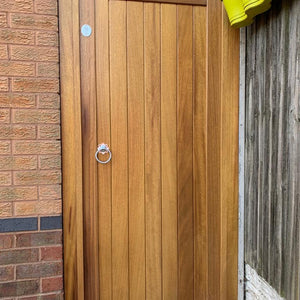Iroko Village Single Natural Grain - Front