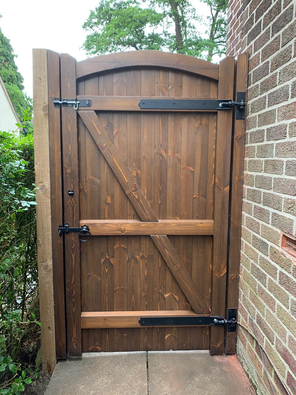 Wooden Side Gate - Lymm Design - Stellar Gates