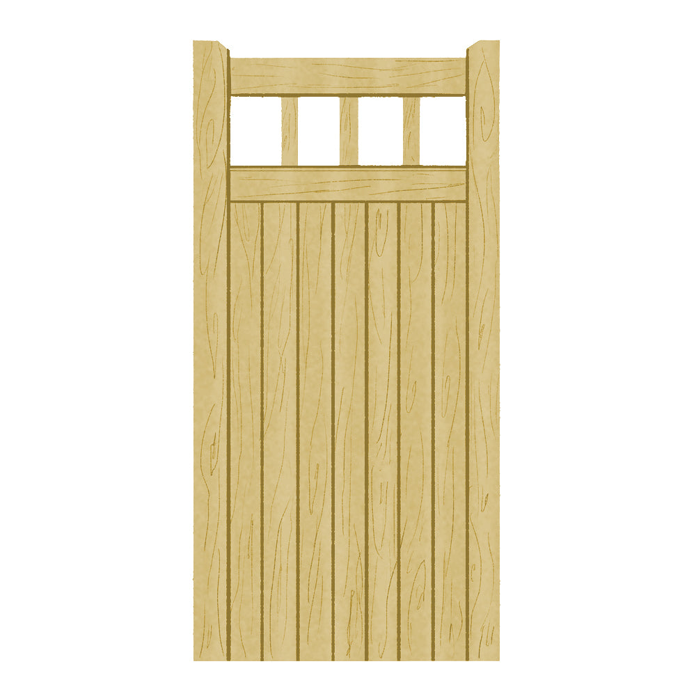 Softwood Side Gate - Cheshire Design