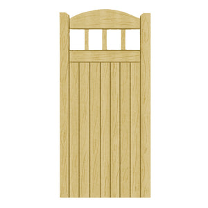 Softwood - Single Side Gate - Lancashire Design.